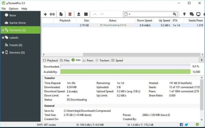 uTorrent Pro Crack 3.6.6 Build 44841 Free Download {Latest 2022}